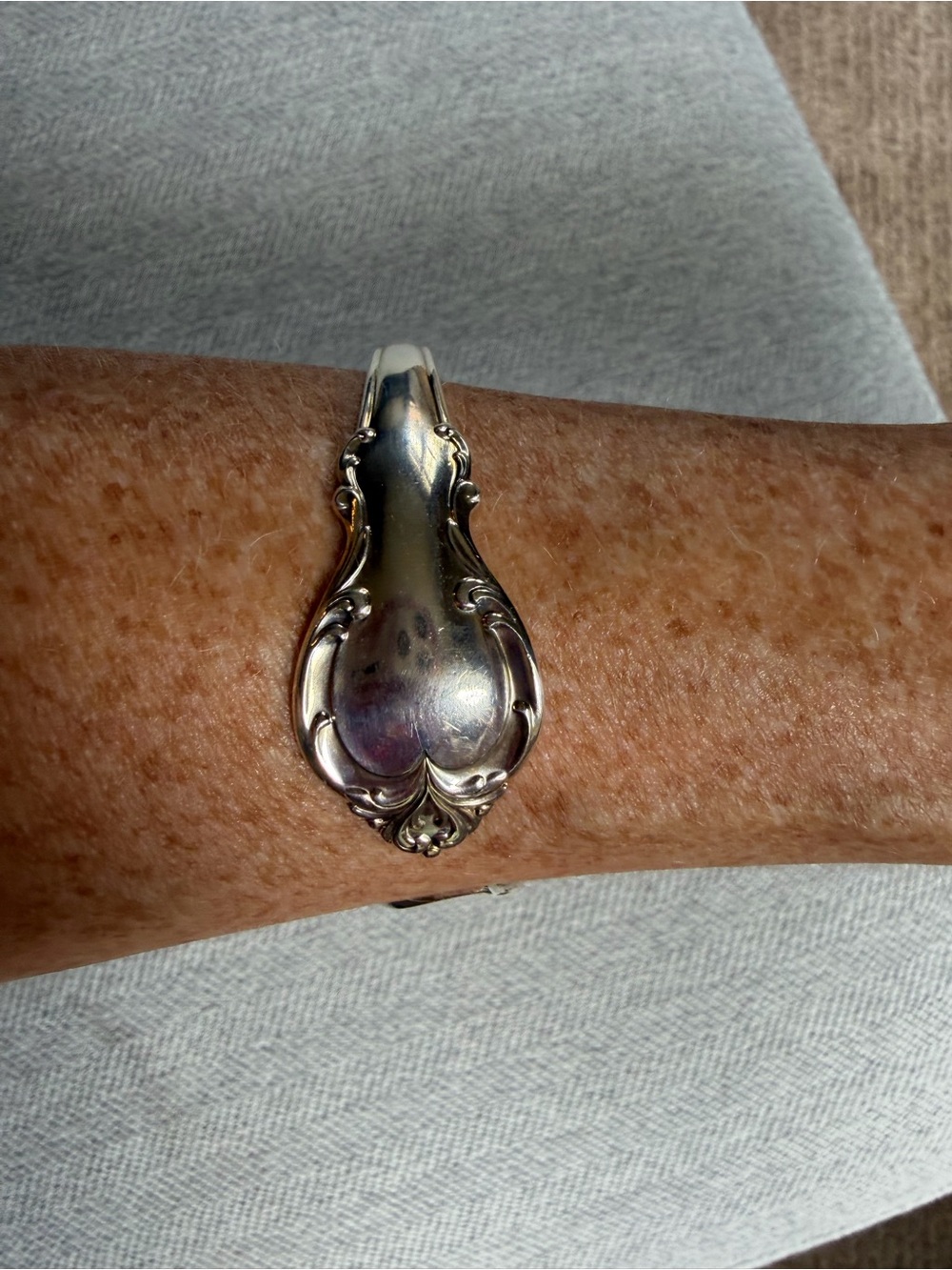 Handmade Silverware Bracelet - Picture 7 of 9